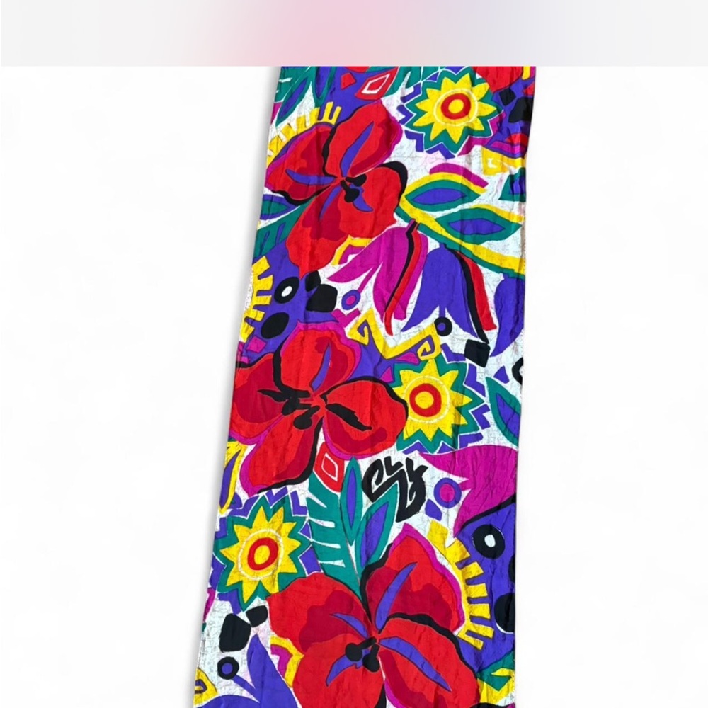 Designer silk scarf